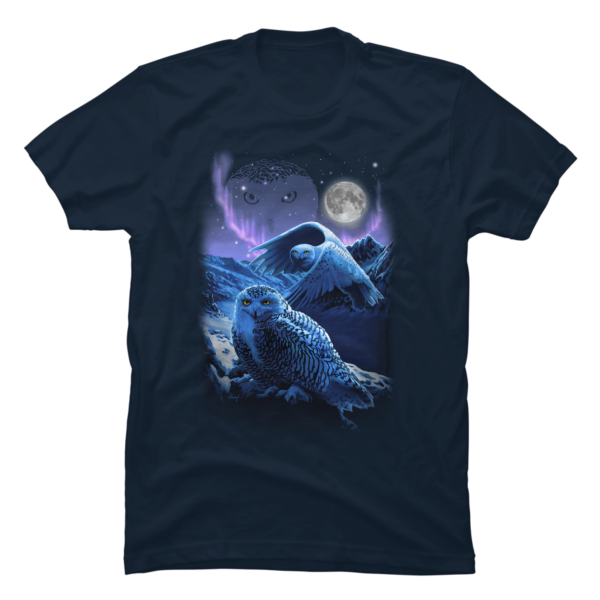 snowy owl t shirt